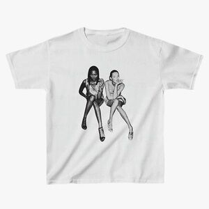 Baby Tees Y2k Shirt 90s Outfit Woman Fashion Graphic Tees